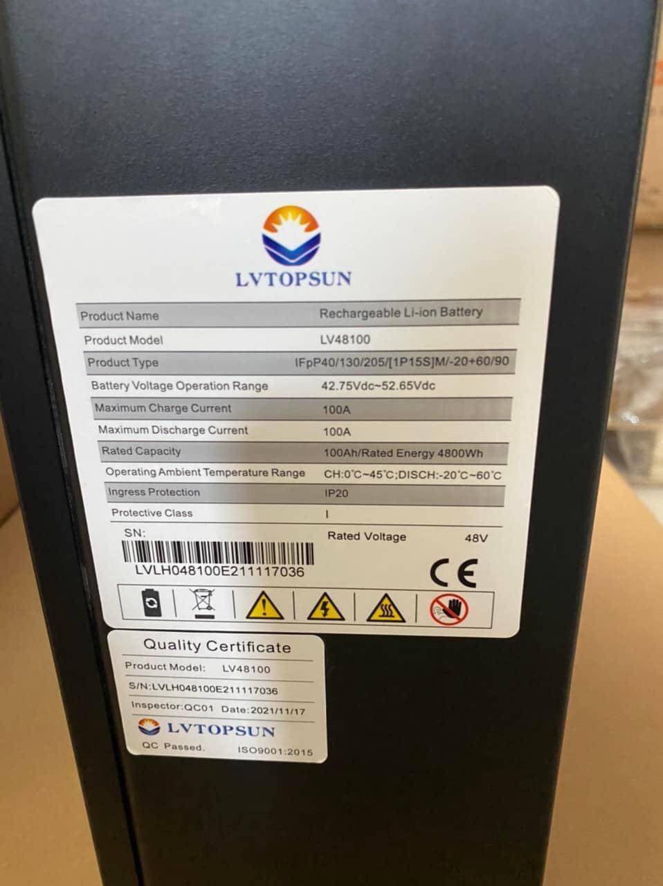 Battery - LifePo4 - 48V - Rack Battery - Image 2